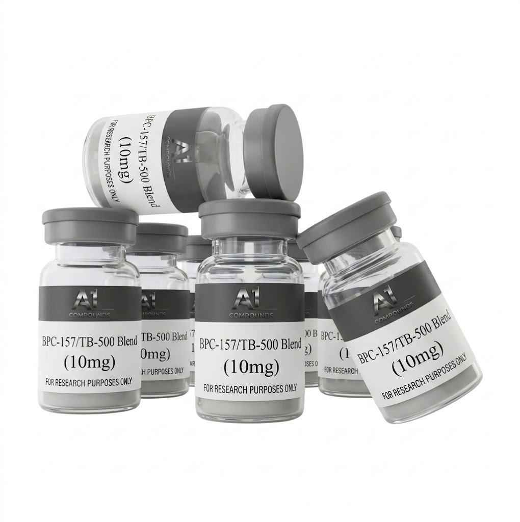 10 VIAL COMBO PACK: BPC-157/TB-500 Blend (10mg/10mg)