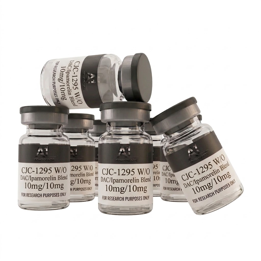 10 VIAL COMBO PACK: CJC-1295 W/O DAC/Ipamorelin Blend (10mg/10mg) (CJC NO DAC)